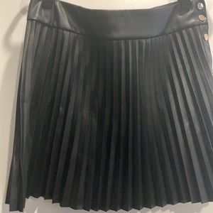 BRAND NEW NEVER WORN ZARA LEATHER SKIRT